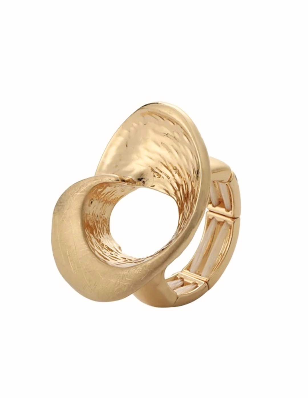 LILY - GOLD RING INSPIRED BY THE OCEAN